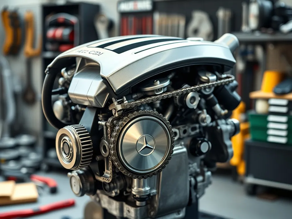 Mercedes 2.2 CDI – rozrząd, co ile wymiana?