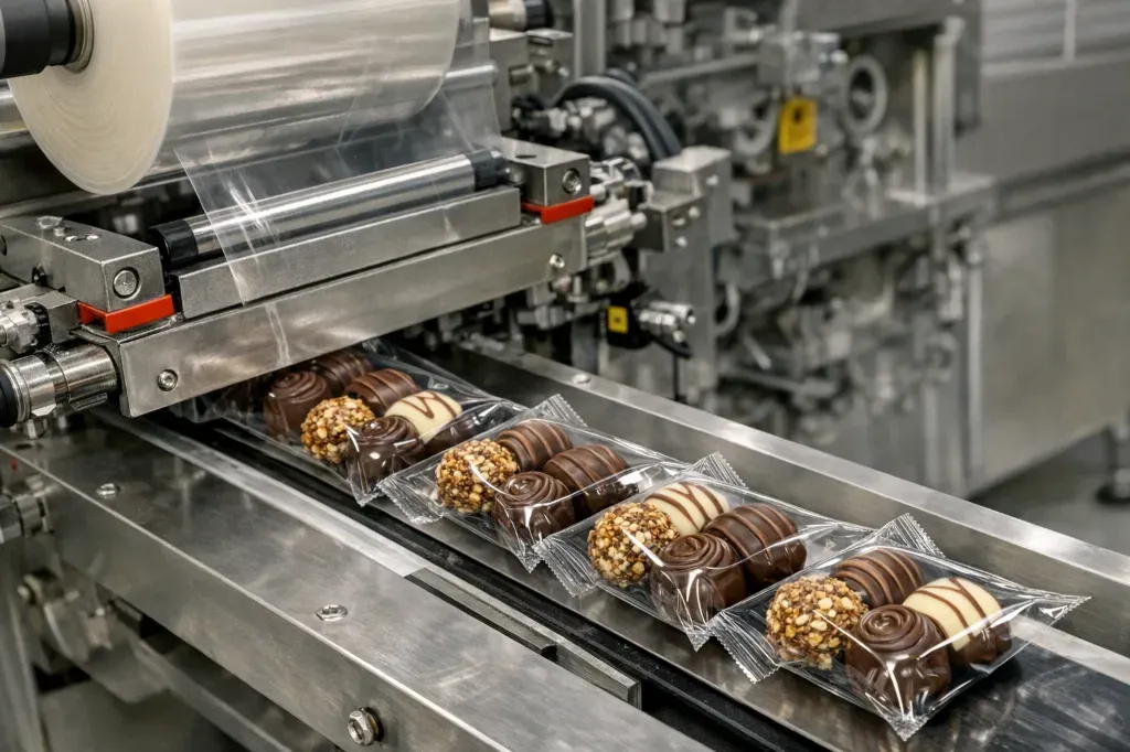 Automatyzacja pakowania w branży cukierniczej