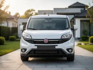Srebrna Dacia Sandero III zaparkowana na miejskiej ulicy o zachodzie słońca, prezentująca nowoczesny design przodu auta.